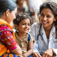 portrait-female-pediatrician-work